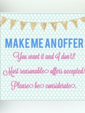 ❤️All REASONABLE offers considered ❤️